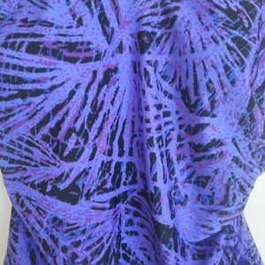 Speedo Swim - Speedo Geometric Abstract Purple Swimsuit Speedo Swim - Speedo Geometric Abstract Purple Swimsuit